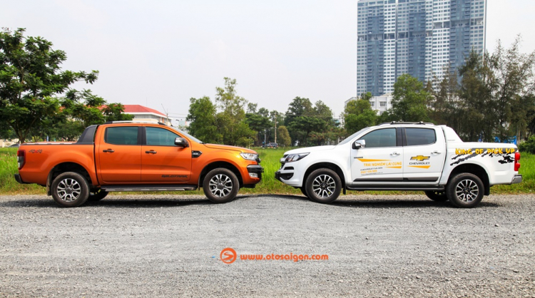 So sánh Ford Ranger Wildtrak và Chevrolet Colorado High Country