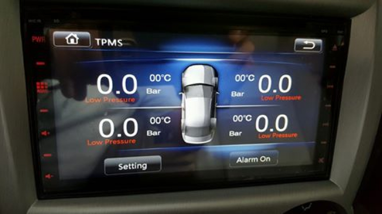 Màn Hình S90 trên xe accent blue Màn Hình S90 trên xe accent blue