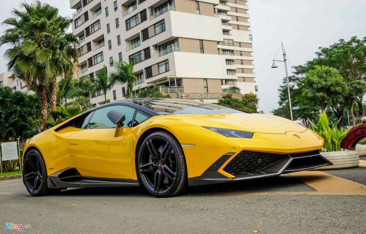 Lamborghini Huracan độ ngoại thất từ Mansory.