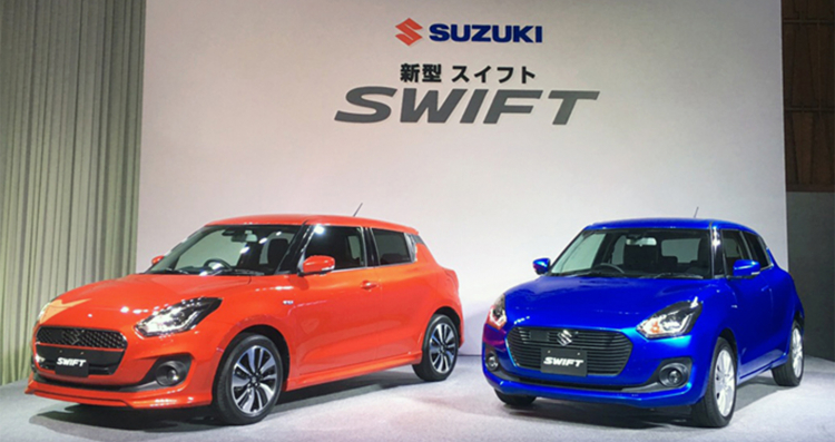 Ngắm thực tế Suzuki Swift 2017 vừa ra mắt