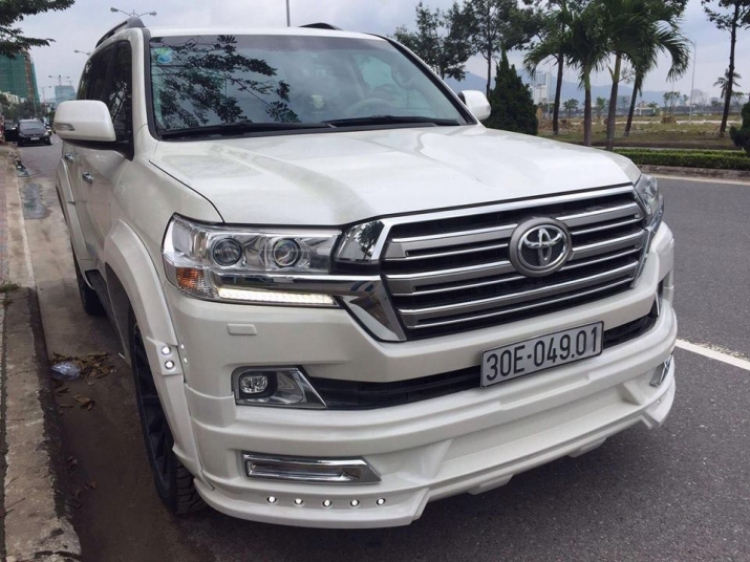 Toyota LandCruiser V8 VX nâng cấp ngoại thất