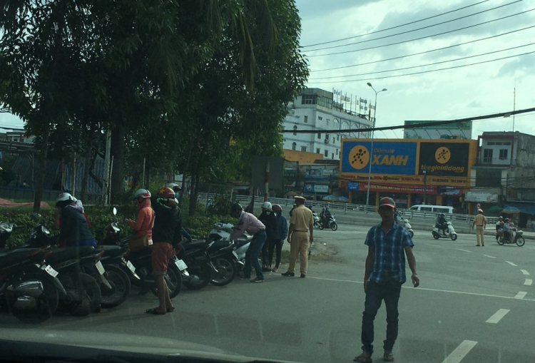 Phạt nguội ở ngã 3 Vũng Tàu