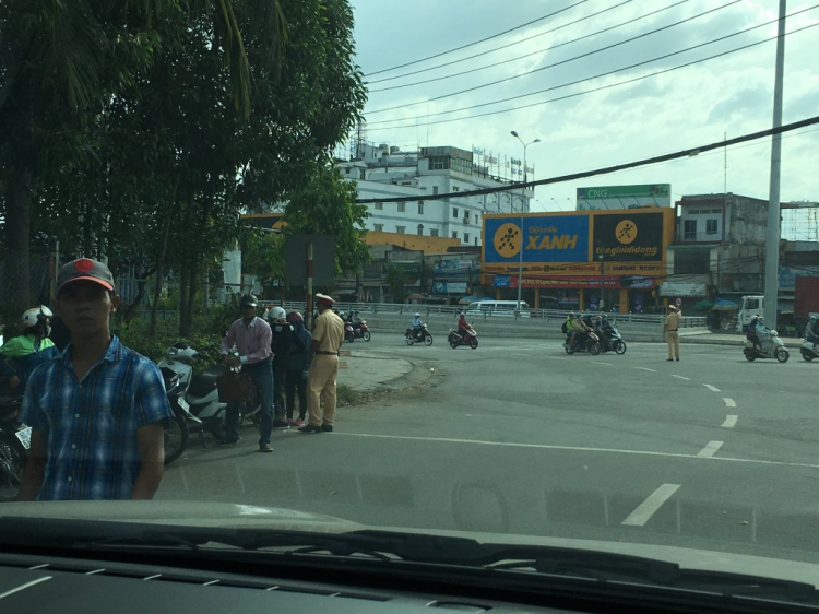 Phạt nguội ở ngã 3 Vũng Tàu