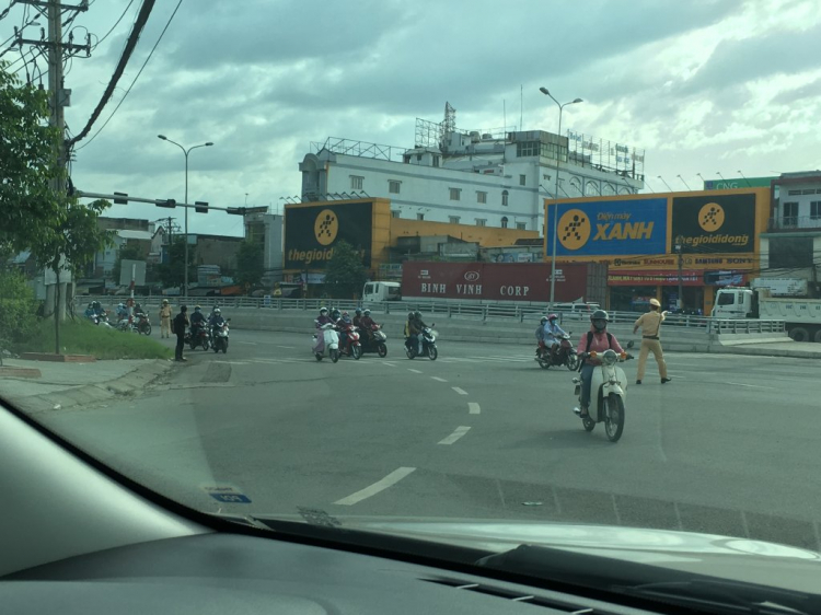 Phạt nguội ở ngã 3 Vũng Tàu