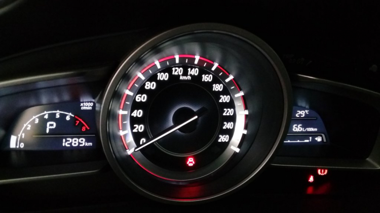 Tiêu thụ xăng của Mazda 3 1.5 AN sedan sau 1 năm sử dụng