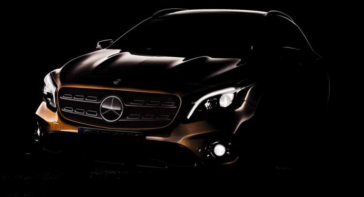 Mercedes-Benz GLA 2018 chuẩn bị trình làng