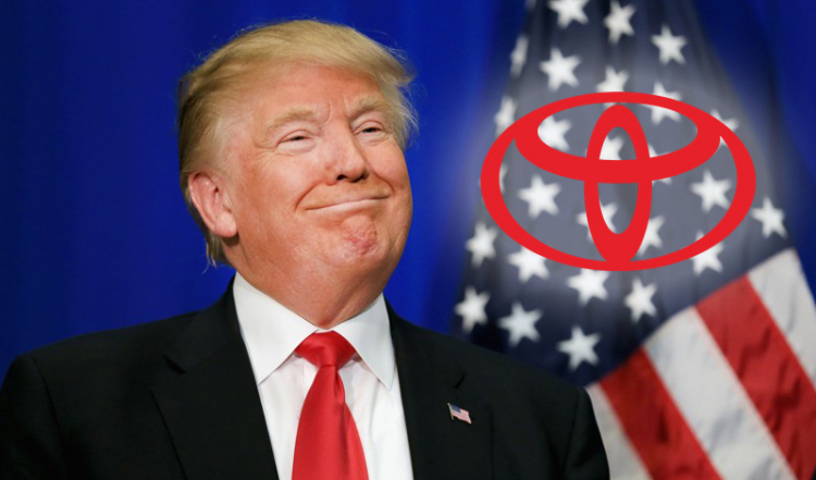 Donald Trump dằn mặt Toyota vì sản xuất xe ở Mexico