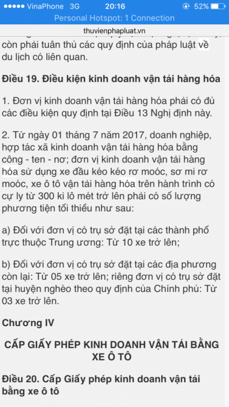 Thế nào là kinh doanh vận tải? Hết sức nguy hiểm.