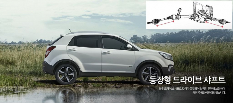 Bất ngờ với những thay đổi trên Ssangyong Korando 2017