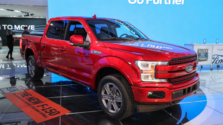 Ảnh thực tế Ford F-150 2018 vừa ra mắt