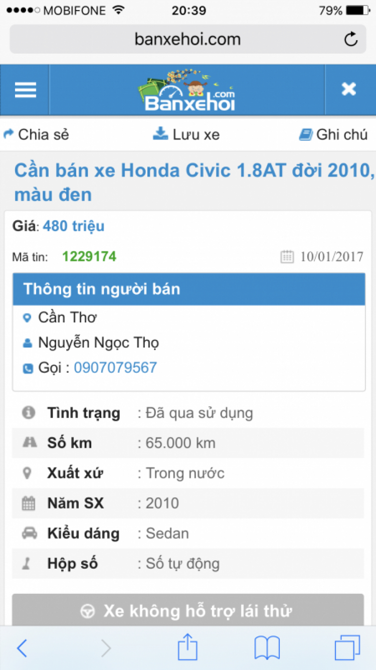 Honda Civic 2017 chốt giá 950 triệu đồng tại Việt Nam Honda Civic 2017 chốt giá 950 triệu đồng tại Việt Nam