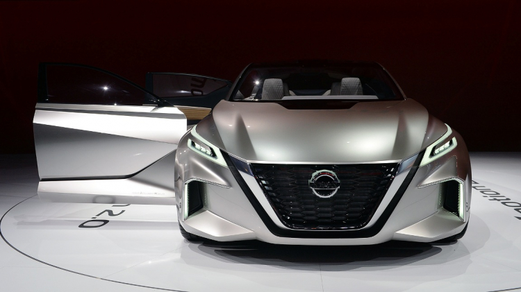 Vmotion 2.0 concept hé lộ sedan tương lai của Nissan