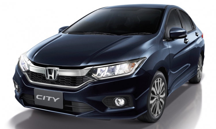 Honda ra mắt City nâng cấp facelift 2017