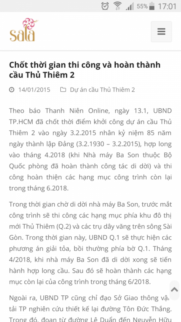 Tại sao Thủ Thiêm vẫn chậm?