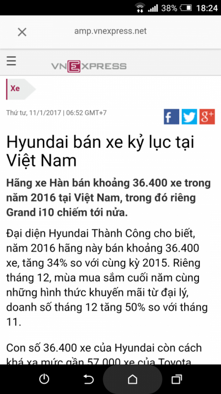 [Infographic] Top 10 xe bán chạy nhất Việt Nam năm 2016