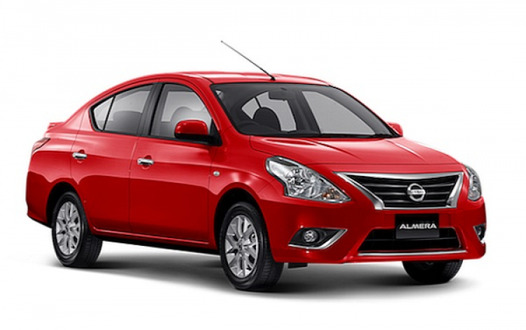 Nissan Sunny phiên bản mới ra mắt tại Thái Lan