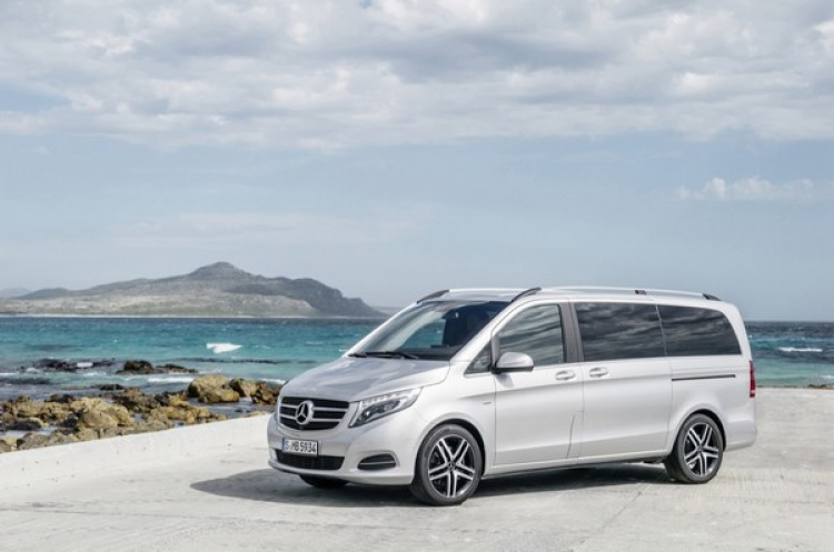 Mercedes-Benz ra mắt V-Class 8 chỗ ngồi hoàn toàn mới