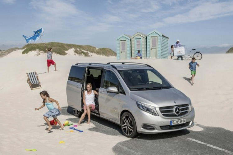 Mercedes-Benz ra mắt V-Class 8 chỗ ngồi hoàn toàn mới
