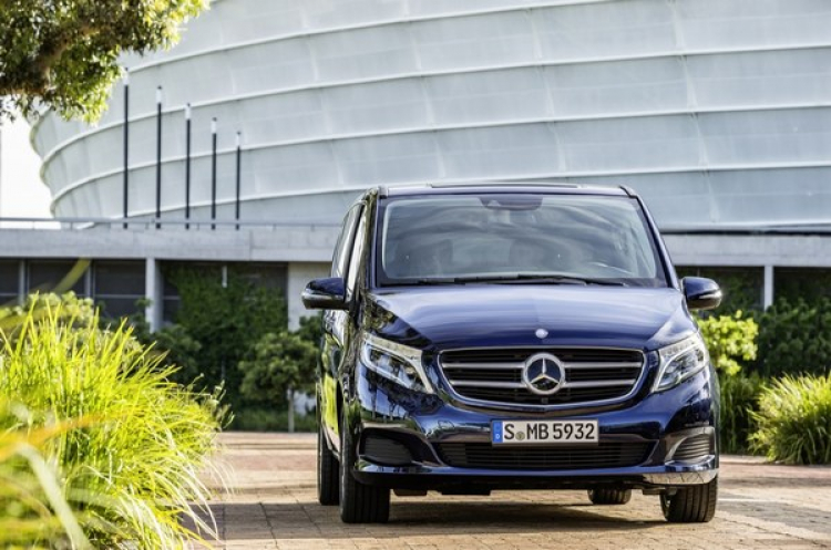 Mercedes-Benz ra mắt V-Class 8 chỗ ngồi hoàn toàn mới