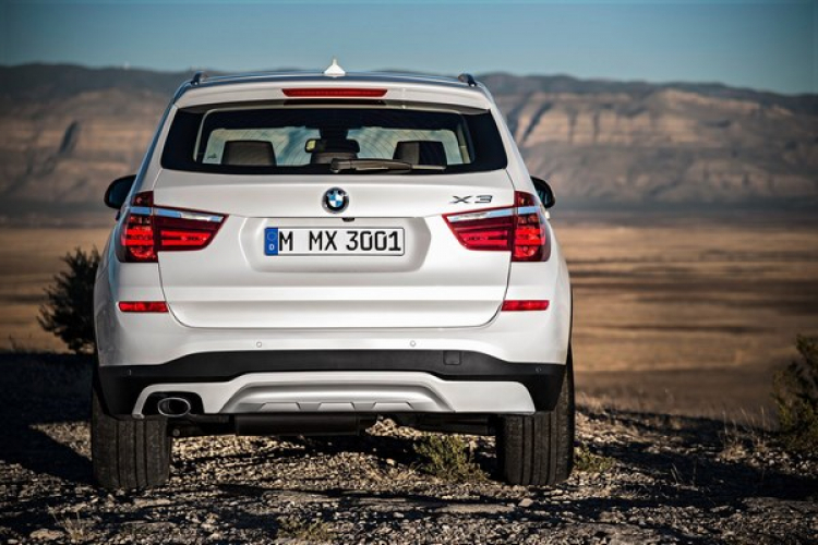 BMW X3 2015 : “đẹp trai” hơn