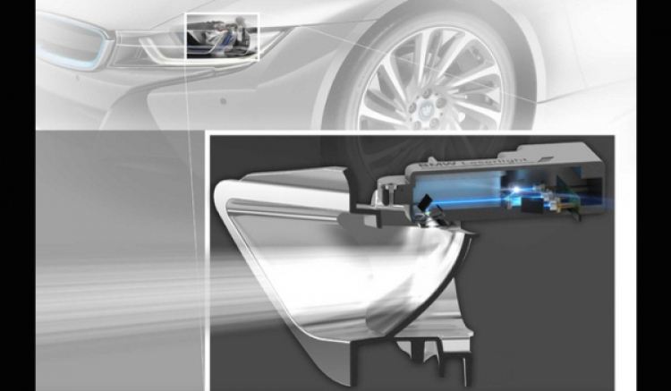 BMW bắt đầu trang bị đèn pha công nghệ Laser cho i8