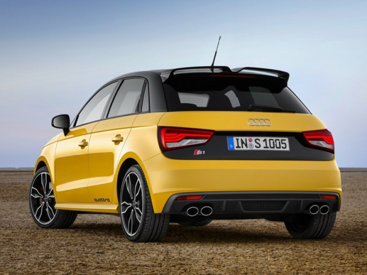 Audi S1 chính thức ra lò: 231 mã lực, 0-100 km/h trong 5,8 giây