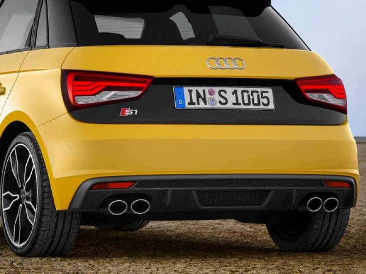 Audi S1 chính thức ra lò: 231 mã lực, 0-100 km/h trong 5,8 giây