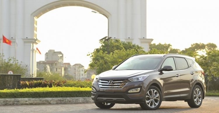 Hyundai Thành Công giới thiệu Santa Fe 2014 bản đặc biệt