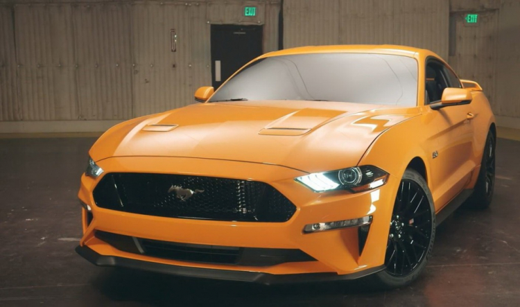 Lộ diện Ford Mustang facelift 2018