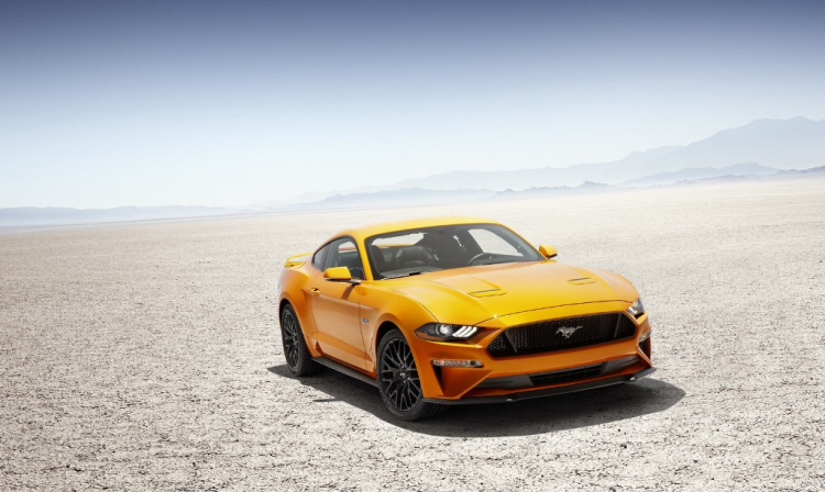 Lộ diện Ford Mustang facelift 2018