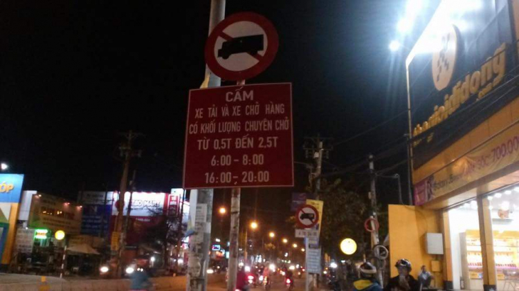 Mời dự đoán: biển cấm xe chở hàng dưới 1.5T như thế nào? Mời dự đoán: biển cấm xe chở hàng dưới 1.5T như thế nào?