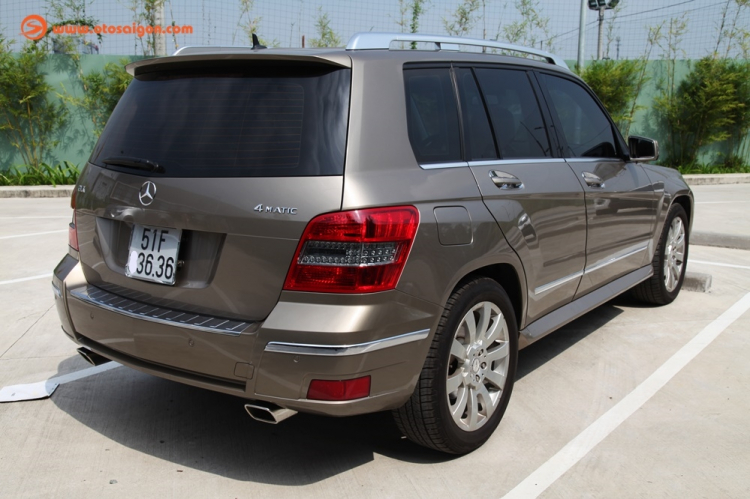 Chia sẻ của thành viên Otosaigon về Mercedes GLK đời 2009 sau thời gian sử dụng xe Nhật