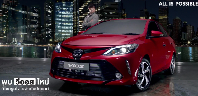 Toyota Vios 2017 ra mắt ấn tượng ở Thái Lan