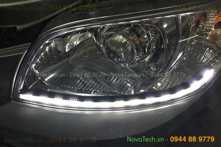 Độ Bi XENON: PHILIPS, OSRAM, DENSO, LED Bi Beam, Mí LED, Angel Eyes bằng máy chuyên dụng, BH 36Th