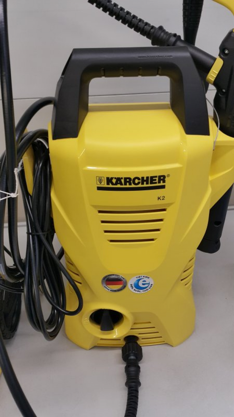 Hỏi về máy rửa xe Karcher