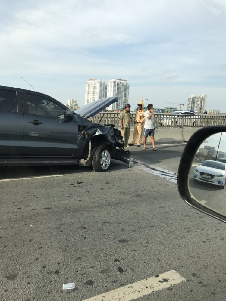 Tai nạn giao Thông cầu SG ngày 5/2