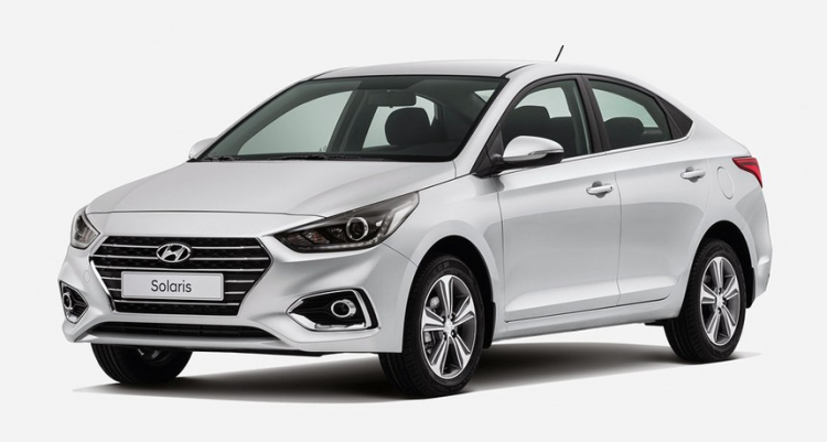 Hyundai Accent 2017  ra mắt ở Nga với tên gọi Solaris