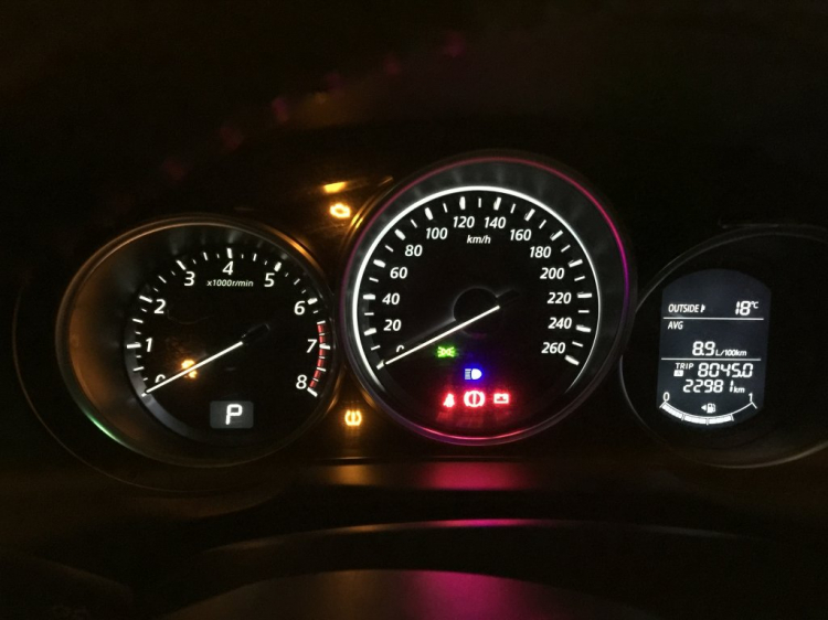 Mazda cx5 lỗi cảm biến áp suất khí quyển.
