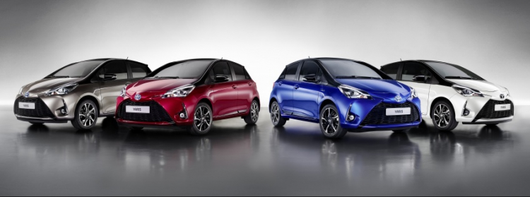 Toyota Yaris facelift ra mắt thị trường châu Âu