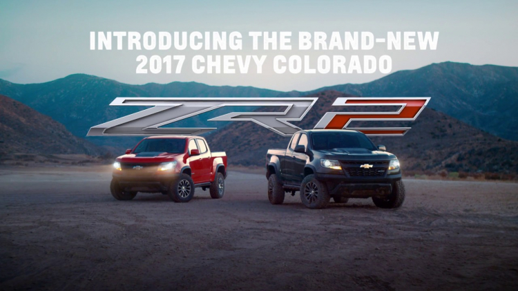 Bán tải Chevrolet Colorado ZR2 có giá từ 40.995 USD