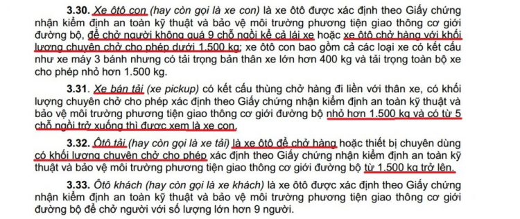 Bán tải không bị cấm nội đô TP HCM.