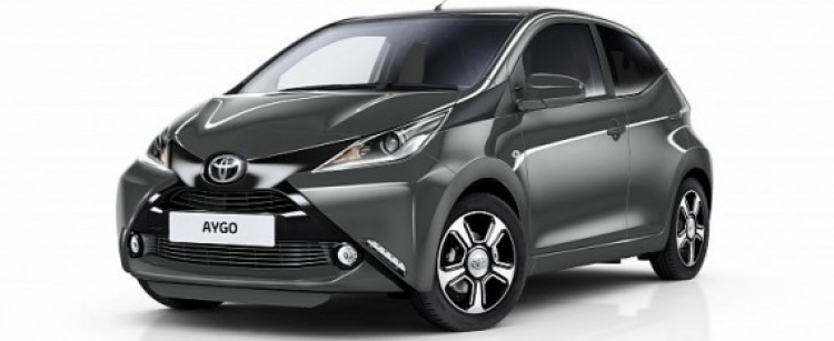 Toyota Aygo thêm trang bị cho phiên bản 2017