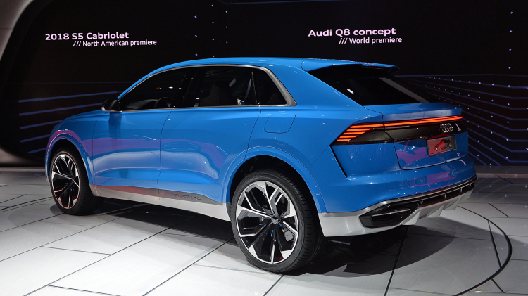 Audi Q8 RS Concept sẽ được vén màn tại Geneva Motor Show 2017
