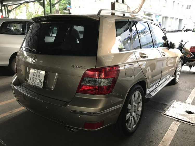 Chia sẻ của thành viên Otosaigon về Mercedes GLK đời 2009 sau thời gian sử dụng xe Nhật