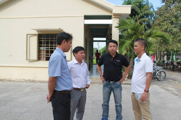 Khảo sát xây cầu từ thiện tại xã Phước Chỉ, huyện Trảng Bàng, Tây Ninh
