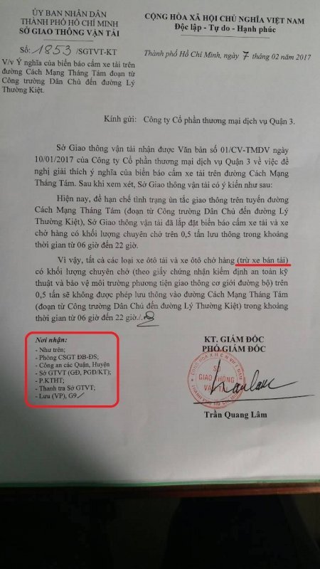 Pickup đã ăn biên bản vào đường cấm tải trọng Pickup đã ăn biên bản vào đường cấm tải trọng