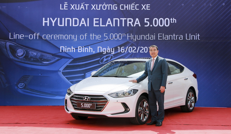 Hyundai Thành Công bán được hơn 600 xe Elantra mỗi tháng