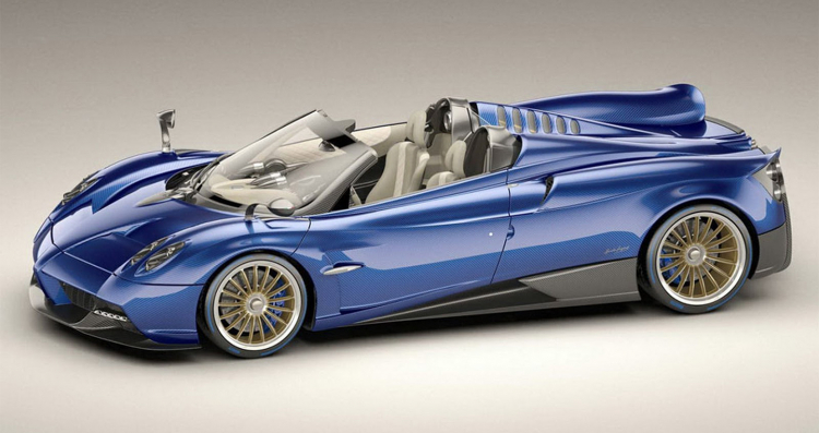 Pagani Huayra Roadster chính thức ra mắt với giá 2,41 triệu USD