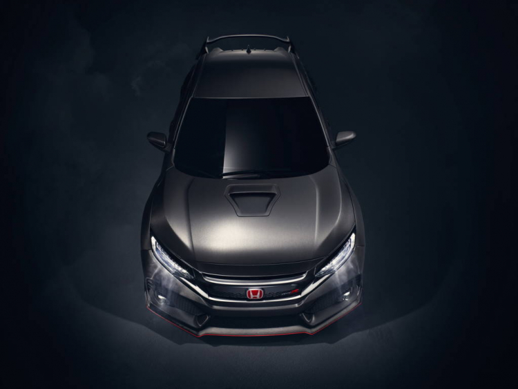 Honda Civic Type R phiên bản sản xuất sẽ trình diện tại Geneva