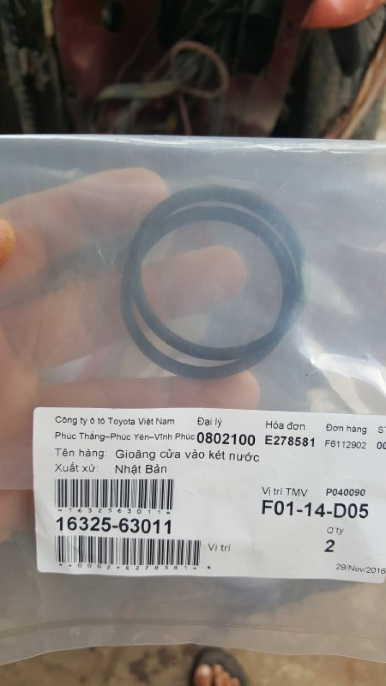 Camry: Trao đổi kinh nghiệm sửa chữa, phụ tùng Camry 8X 9X 0X (Đời 86 đến 2000) Camry: Trao đổi kinh nghiệm sửa chữa, phụ tùng Camry 8X 9X 0X (Đời 86 đến 2000)
